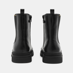 حذاء تشيلسي أسود للفتيات